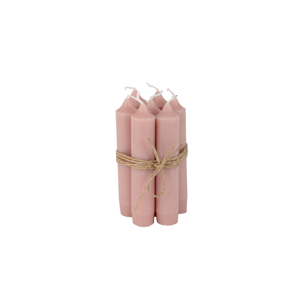 [IB Laursen] Short Dinner Candle, Dusty Pink