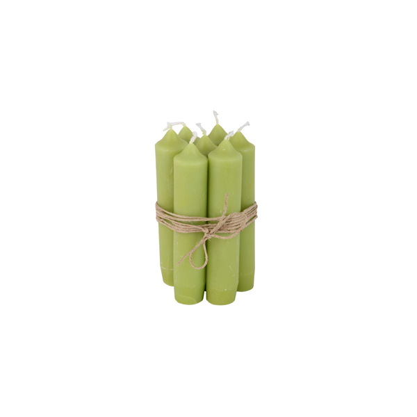 [IB Laursen] Short Dinner Candle, Green